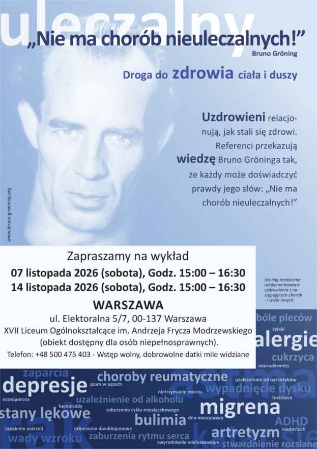 Pokonaj raka cukrzyce migrenę. Zerwij z nałogami! przekonaj się sam! Śródmieście - zdjęcie 1