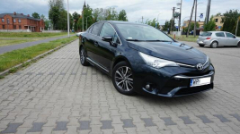 Toyota Avensis 2015r POLSKA / BEZWYPADKOWY Tapicerka skóra Płock - zdjęcie 9