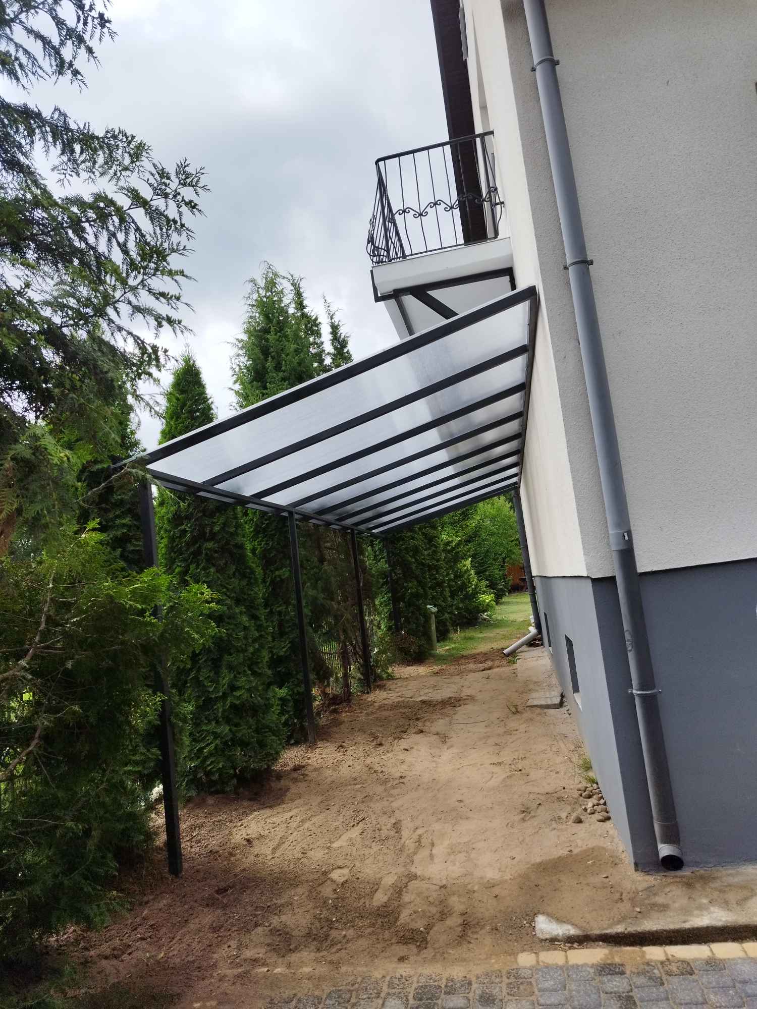 Domy do 75m2 Hale Wiaty Konstrukcje Stalowe Ogrodzenia Balustrady Białystok - zdjęcie 4