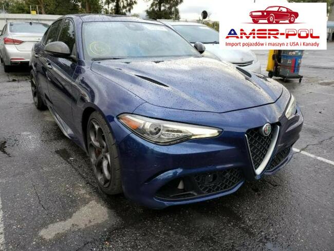 Alfa Romeo Giulia QUADRIFOGLIO, 2.9L, porysowany Warszawa - zdjęcie 1