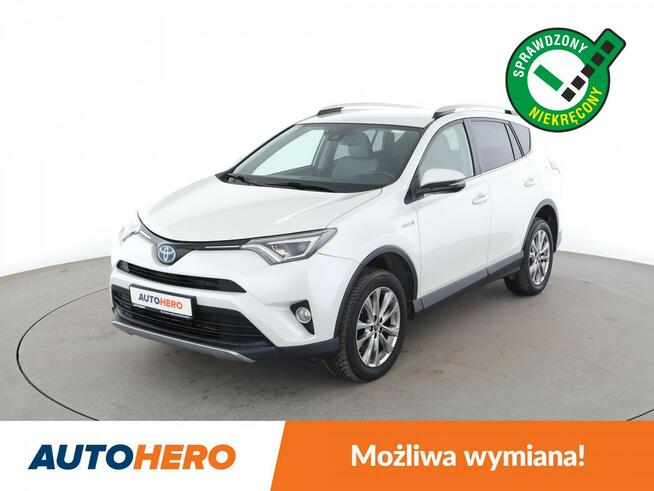 Toyota RAV-4 hybryda automat skóra kamera navi LED Bluetooth ACC Warszawa - zdjęcie 1