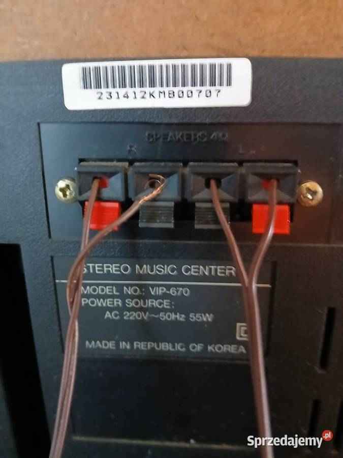 Wieża Samsung (tuner, 2x kaseta, gramofon) Ochota - zdjęcie 3