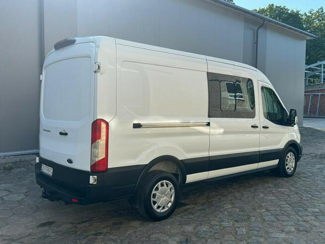 Ford Transit Brygadówka 7-osobowy L3H2 HAK PDC Klima Salon PL F.Vat23% Koszalin - zdjęcie 5