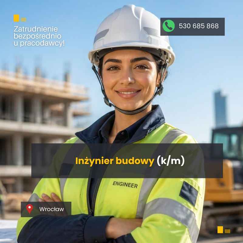 Inżynier budowy (k/m) Śródmieście - zdjęcie 1