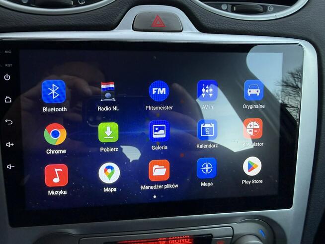 Ford Focus Lift 1.8B 2010r GHIA Climatronic Tablet Nawigacja Key Less! Sokołów Podlaski - zdjęcie 8