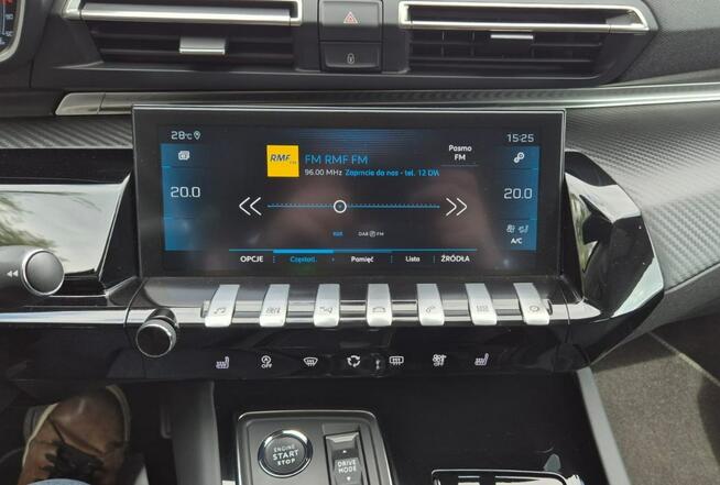 Peugeot 508 Bezwypadkowy rej 2020 rok gwarancji Kraków - zdjęcie 11
