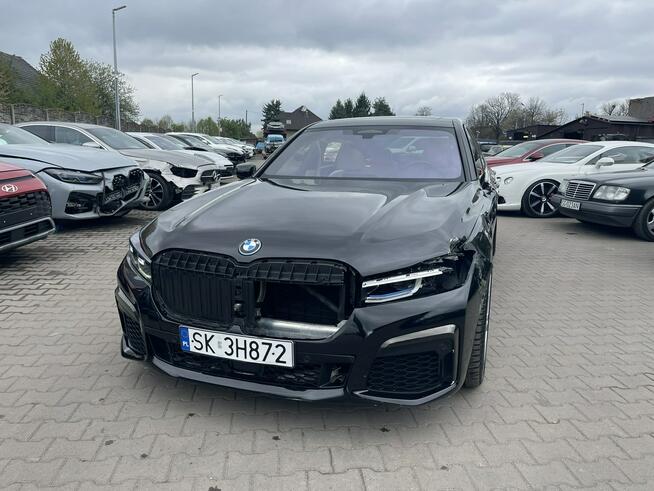 BMW 745 Salon PL Long Plug IN Mpakiet Xdrive Pamięć Masaż Pneumatyka Gliwice - zdjęcie 12