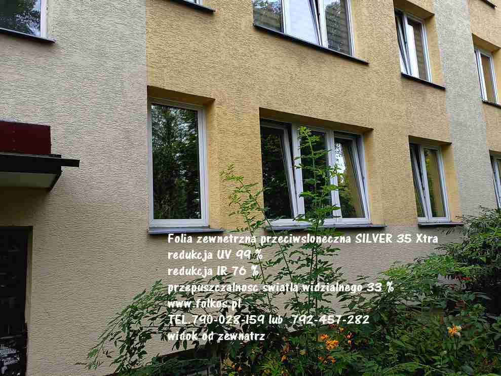 Folia Silver 35 Xtra SR HANITA -Folkos folie przeciwsłoneczne Warszawa Białołęka - zdjęcie 2