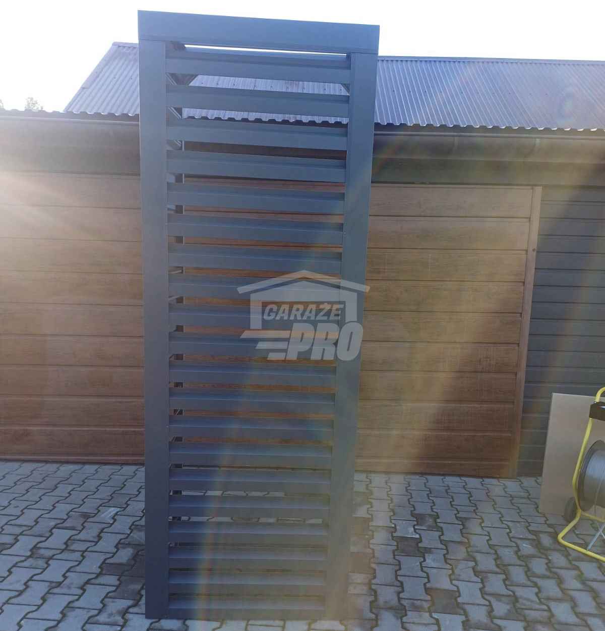 Osłona pompy ciepła 70x50x200 cm antracyt Zabudowa GP500 Koszalin - zdjęcie 2