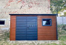 Schowek - domek ogrodowy 4x2m  brama dwuskrzydłowa okno  rynna TS1157 Kalisz - zdjęcie 4
