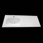 Umywalka łazienkowa, termoformowana z blatu kompozytowego 150x54x1.2cm Bydgoszcz - zdjęcie 5
