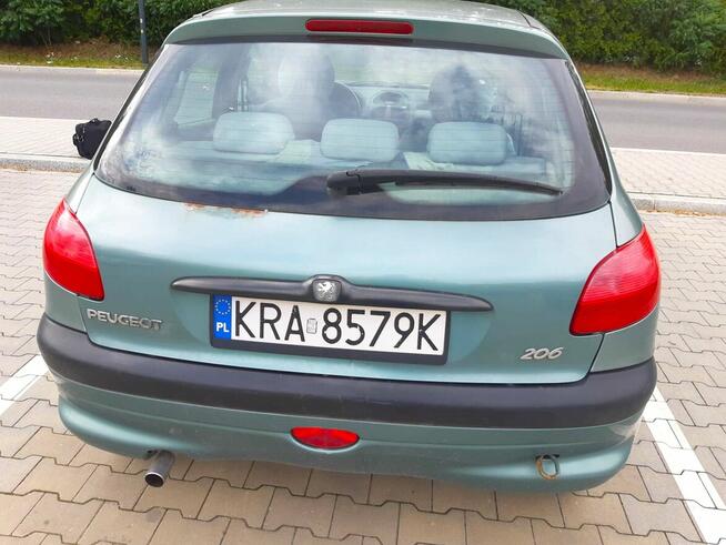 Sprzedam Peugeot 206 1.4 hatchback benzyna 2001 Kraków Krzeszowice - zdjęcie 4