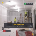 Koordynator Robót / Site Supervisor (m/k) – prace wykończeniowe