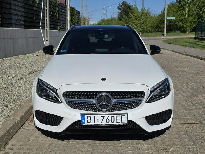 AMG Mercedes C W205 220d 4Matic panorama, ledy, 69,400 Cena Brutto Białystok - zdjęcie 3