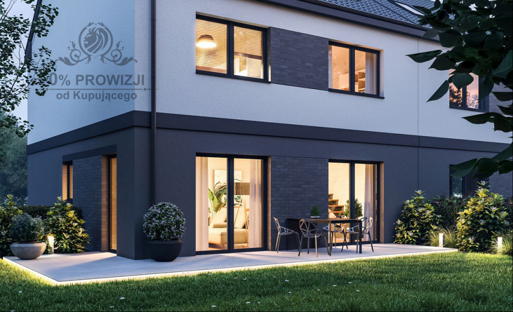 Dom w zabudowie bliźniaczej/ogród/Iwiny/cicha i zielona okolica Iwiny - zdjęcie 1