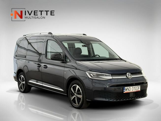 Volkswagen Caddy 2,0 TDI (122 KM) DSG Style Salon PL F-Vat Warszawa - zdjęcie 3