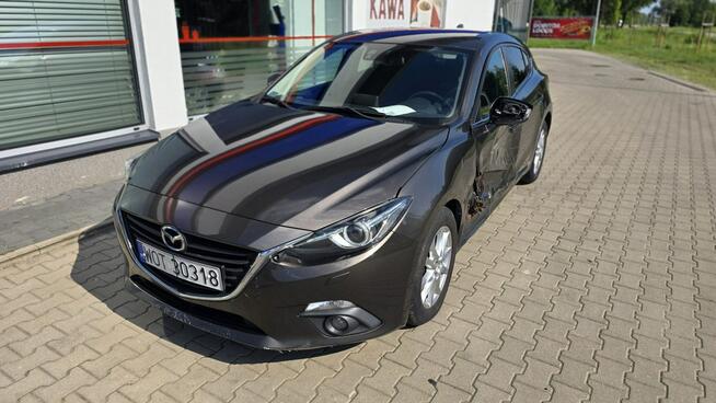 Mazda 3 1 rej. 2015 Salon PL Jeżdżąca Uszkodzony bok Karczew - zdjęcie 2