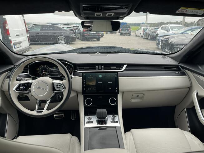 Jaguar F-PACE P400 Sport AWD mHEV Kamery360 Skóra Pamięć Meridian Gliwice - zdjęcie 9