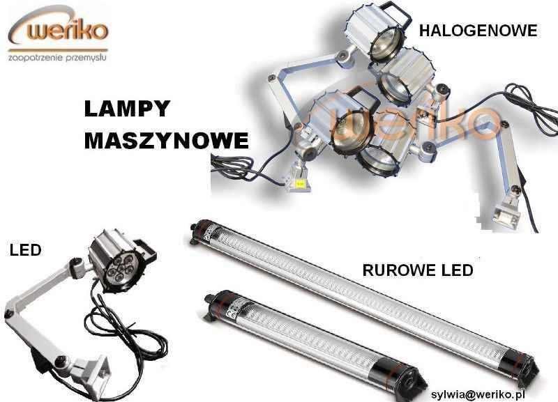 *Lampy maszynowe halogenowe, LED 24 V* Lubajny - zdjęcie 1