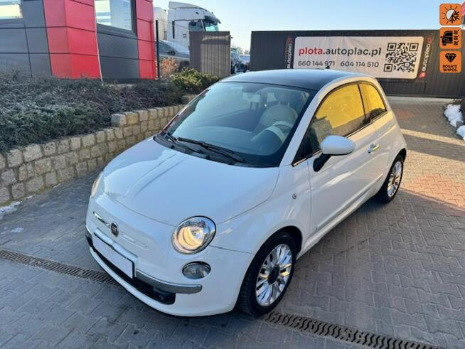 Fiat 500 1.2 69#Klimatyzacja#Panorama#Euro 6 Margonin - zdjęcie 1