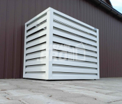 Osłona klimatyzatora - pompy ciepła 90x50x110 cm biały GP301 Olsztyn - zdjęcie 2