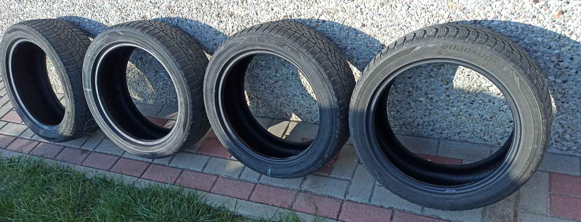 Zestaw 4 opony Hankook Kinergy 4S 205/50 R17 V93 2019 rok Sędziszów Małopolski - zdjęcie 2