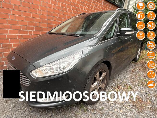 Galaxy 2.0 TDCI 150km KAMERA 7 foteli LED pdc NAVI bezwypadek  2017 Tychy - zdjęcie 1