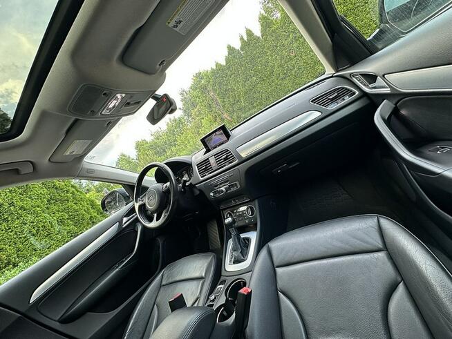 Audi Q3 2.0TFSI 180KM S Tronic Quattro Skóry Panorama BogateWposażenie Wrocław - zdjęcie 5