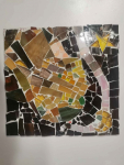 Mozaika szklana Kobieta obraz Mokotów - zdjęcie 7