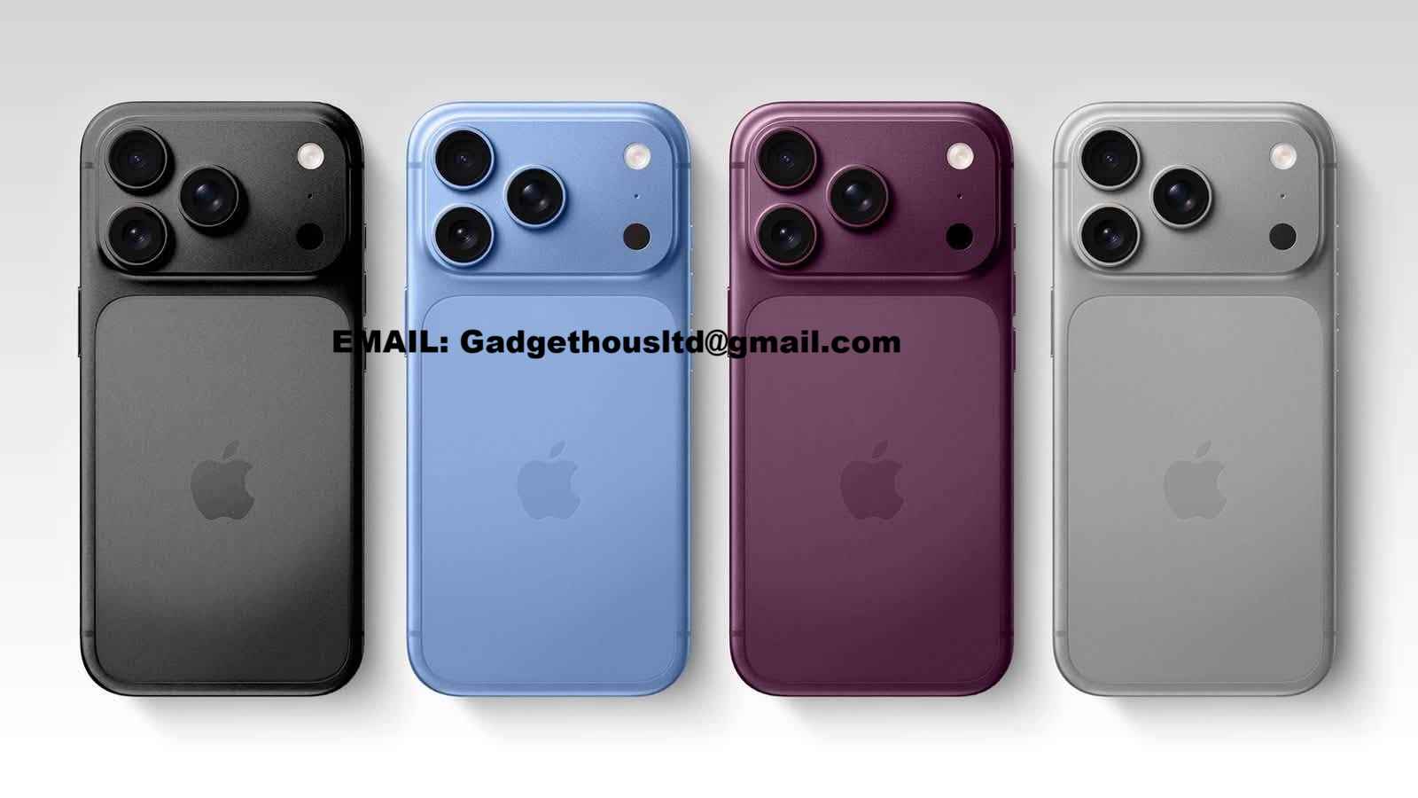 Apple iPhone 18 Pro Max, iPhone 18 Pro, iPhone Duo , iPhone 17 Pro Max Bemowo - zdjęcie 5
