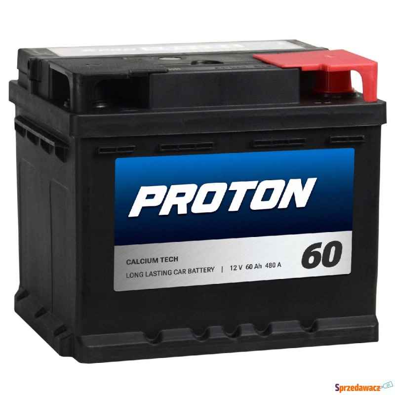 Akumulator Proton 45Ah 350A EN Prawy Plus Łomża - zdjęcie 1