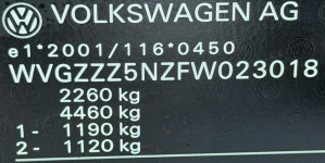 Volkswagen Tiguan 2.0 Diesel Moc 177KM Automat 4X4 Elbląg - zdjęcie 5