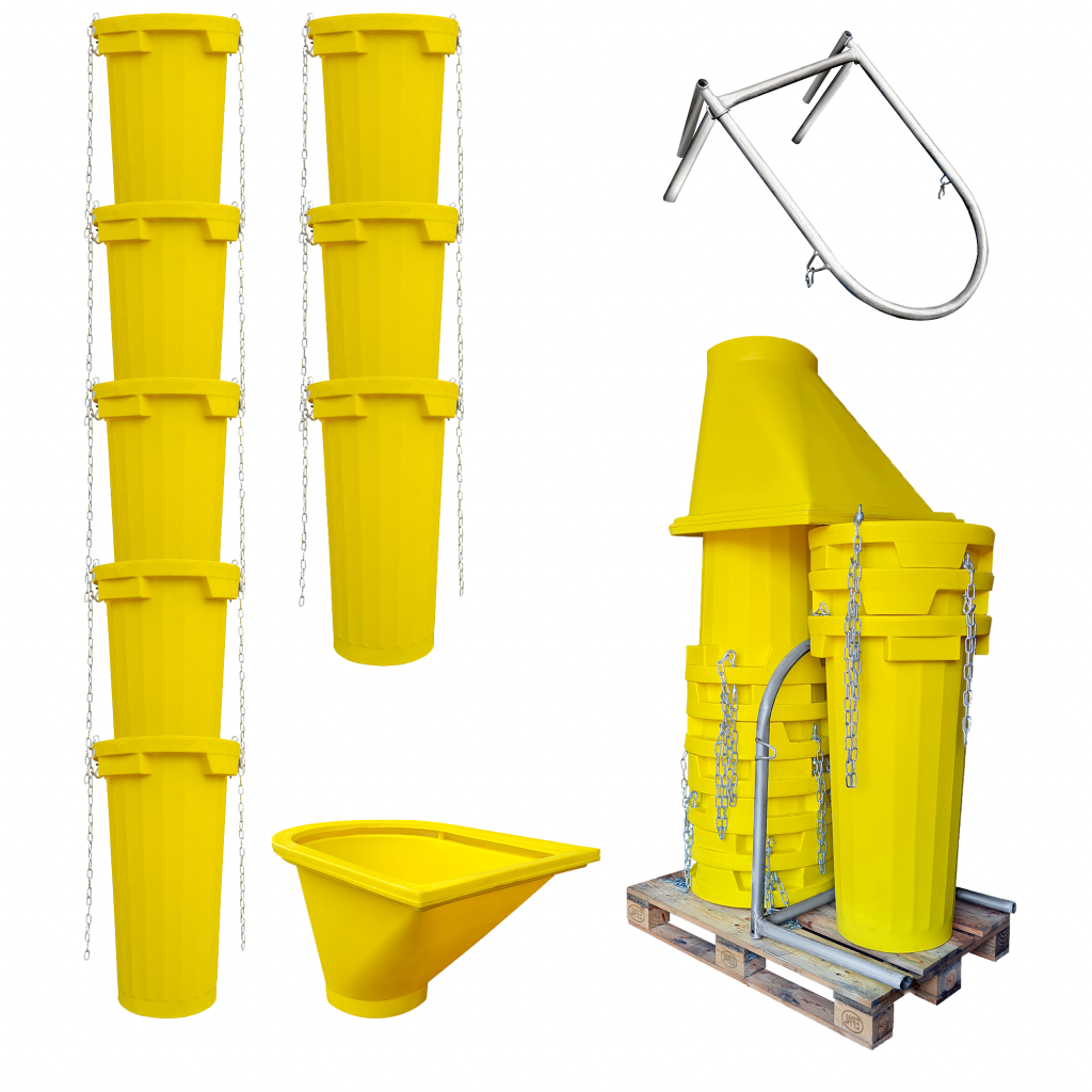Zsyp do gruzu - elementy zsypu do gruzu Zestaw zsypu Zamość - zdjęcie 1