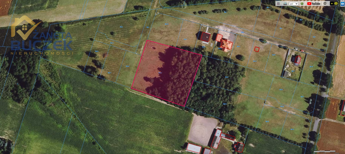 Nowe Gnatowice- działka budowlano- leśna Nowe Gnatowice - zdjęcie 2