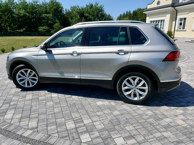 Volkswagen Tiguan Kamera Navi automat full led benzyna 89tys CARAT Drelów - zdjęcie 10