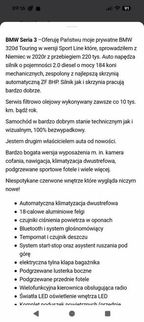 BMW seria 3 2013 2.0 diesel Łomża - zdjęcie 5