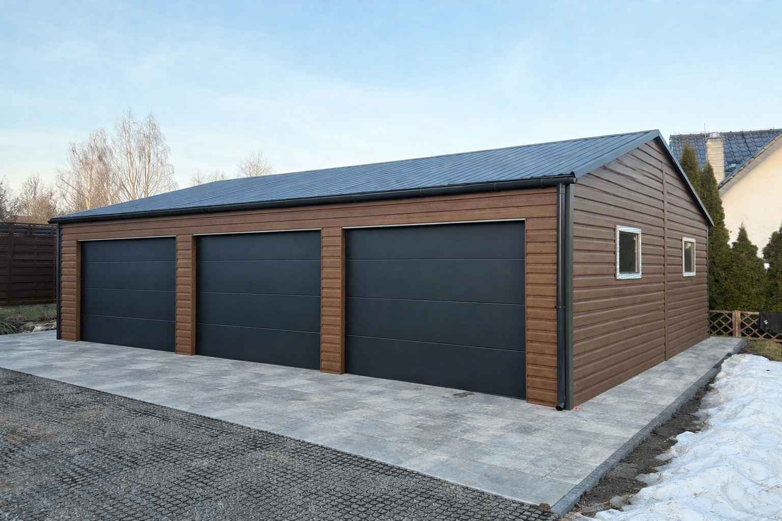 Garaż 12x6 brama 2,00m Gorlice - zdjęcie 1