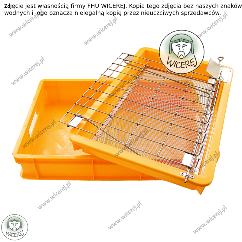 Wanienka do odsklepiania z nierdzewnym sitem i grzebieniem do miodu Jaśliska - zdjęcie 8