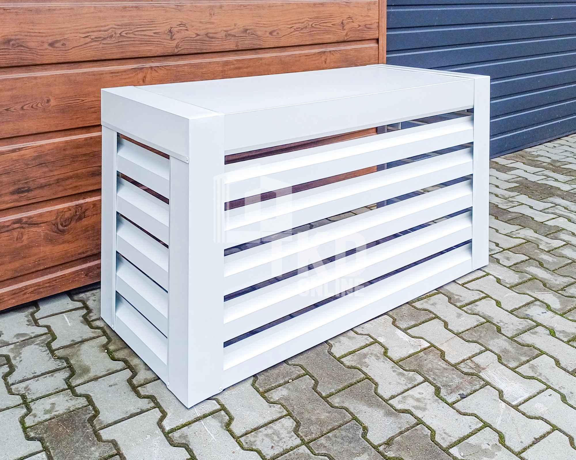 Osłona klimatyzatora 100x40x60cm Biała Zabudowa Klimatyzacji  TKD299 Zgorzelec - zdjęcie 3