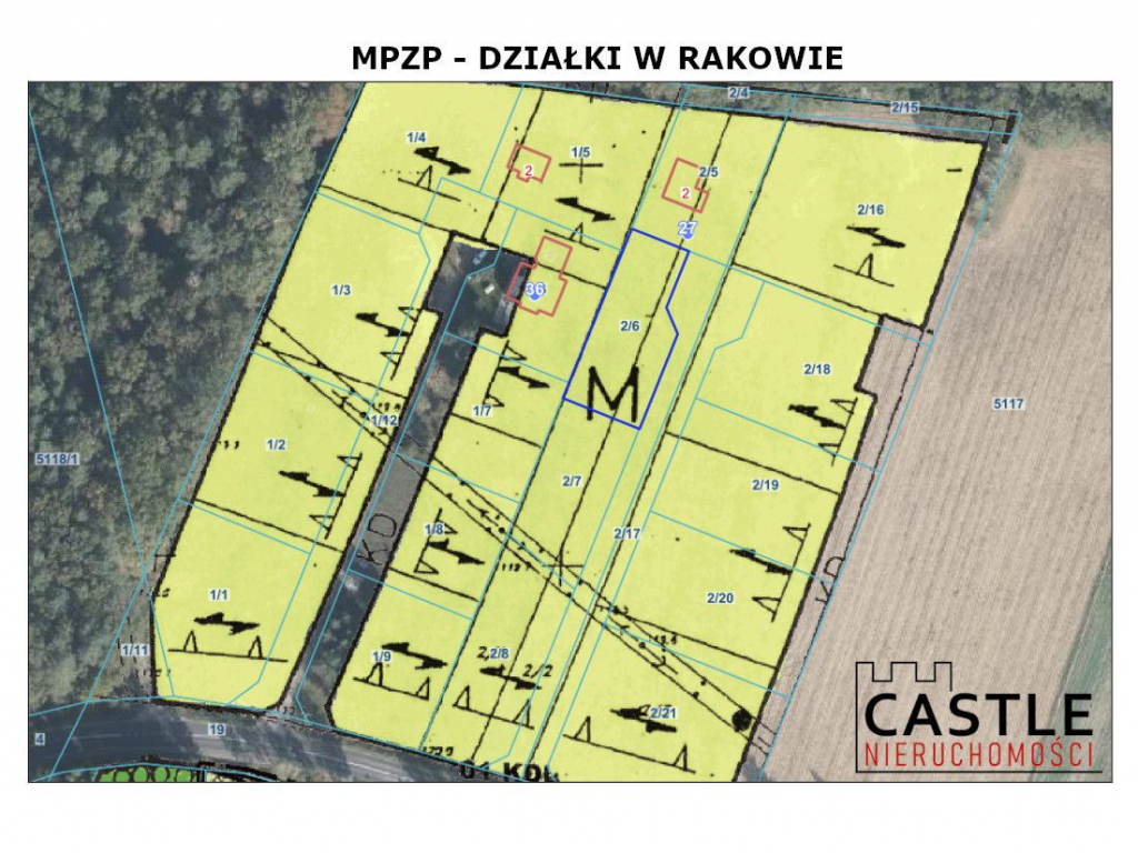 Działka z widokiem na las Rakowo - zdjęcie 3