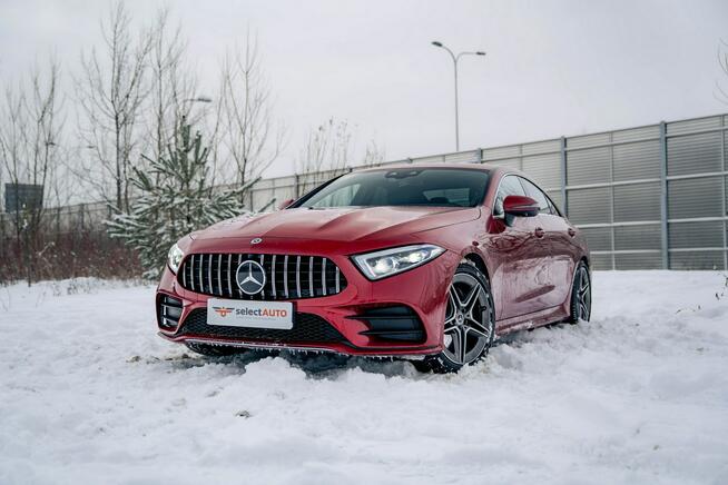 Mercedes CLS 220D, AMG, FV23%, możliwy leasing, bezwypadkowy, PL Warszawa - zdjęcie 1