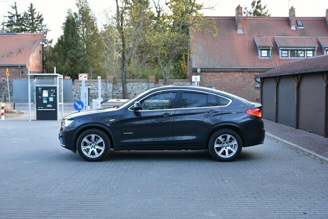 BMW X4 2.0d Xdrive Manual 2014r. Xenon Skóra NAVi el klapa POLECAM Kampinos - zdjęcie 4