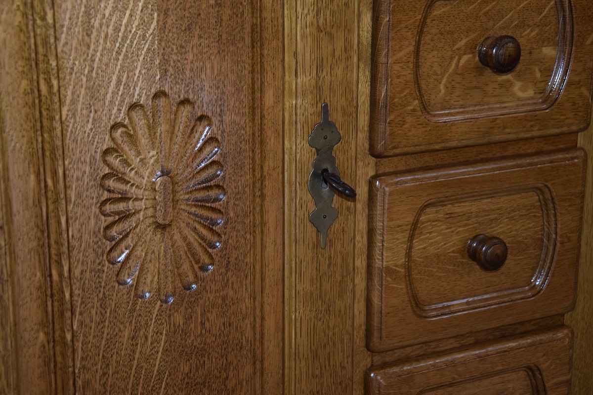 komoda z drewna dębowego - jak nowa Olsztyn - zdjęcie 6