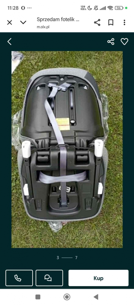 Sprzedam fotelik samochodowy Ryki - zdjęcie 3