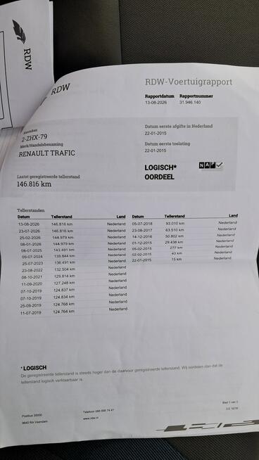 Renault Trafic Pięknie utrzymany! Niski przebieg! Igła! Zobacz! Rawa Mazowiecka - zdjęcie 3