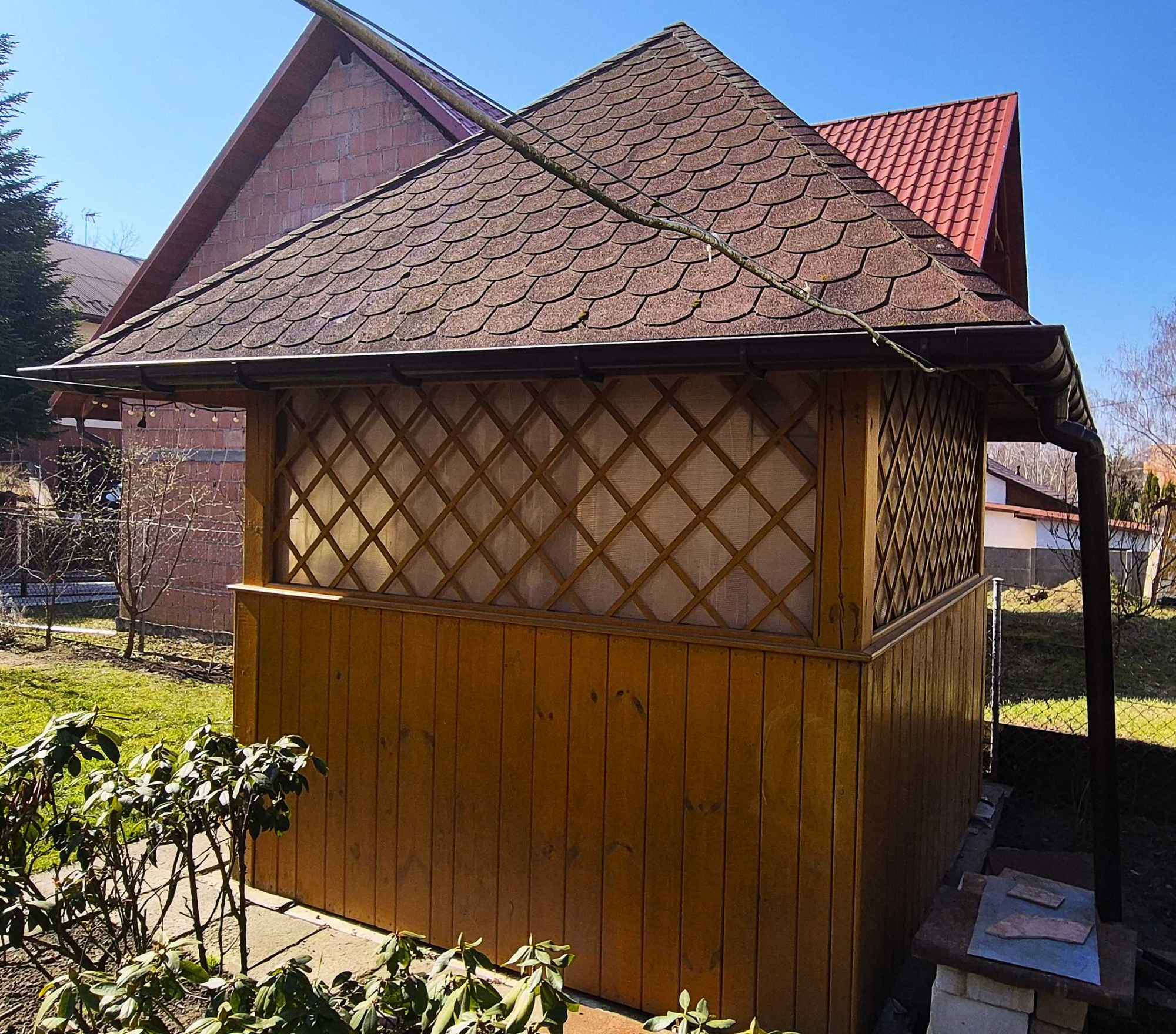 Super oferta! Sprzedam altankę ogrodową, drewnianą 2,5m x 2,5m Jarosław - zdjęcie 3