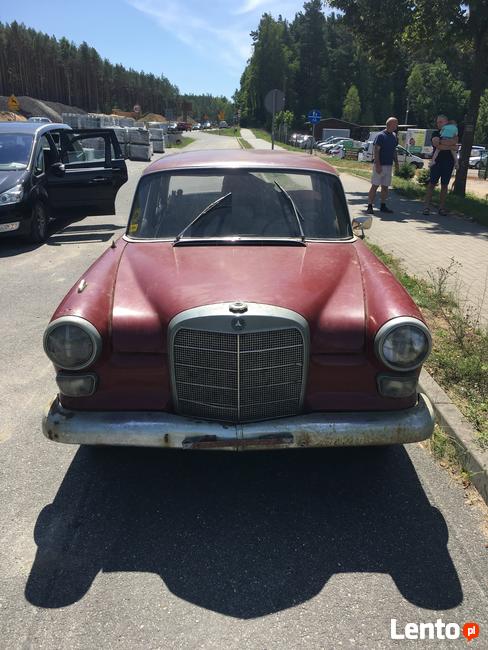 Mercedes-Benz W110 skrzydlak auto klasyk oldtimer heckflosse Warszawa - zdjęcie 6