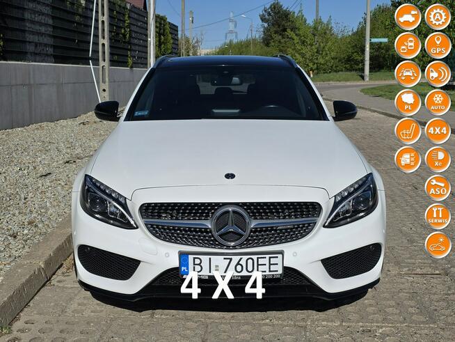 AMG Mercedes C W205 220d 4Matic panorama,73,000 Cena Brutto 4x Koła Białystok - zdjęcie 1