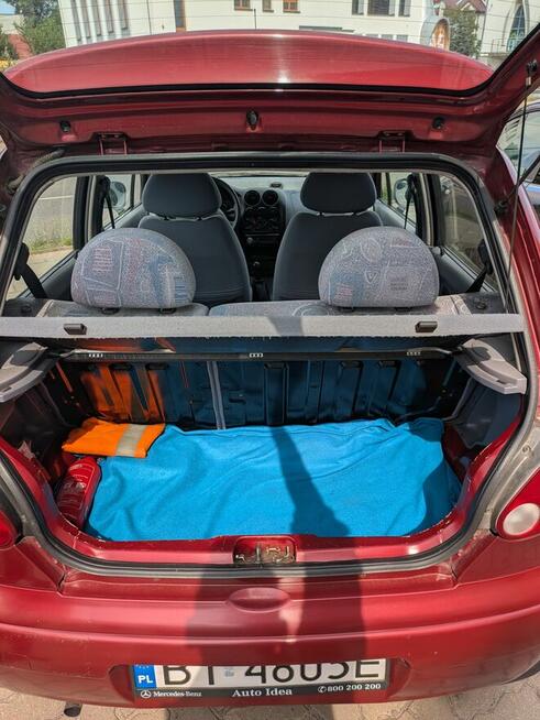 Daewoo Matiz 2007 0,8l benzyna niski przebieg Białystok - zdjęcie 10