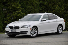 BMW 528 Skóra Fotele El. Navi Kam Szyberdach Piękna Biała Limuzyna Ostrów Mazowiecka - zdjęcie 5